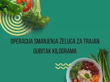 Operacija smanjenja želuca za trajan gubitak kilograma